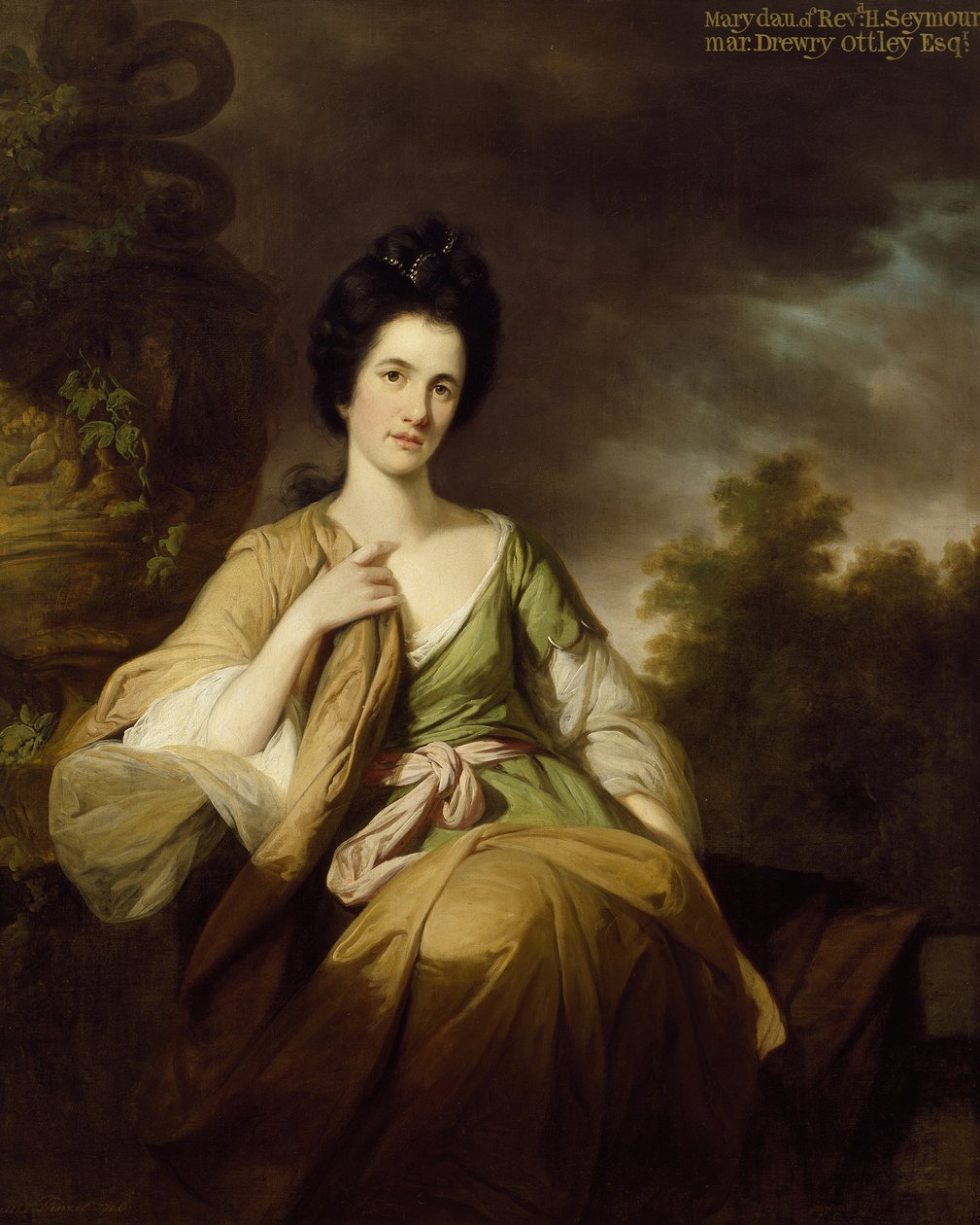 Mrs Drewry Ottley, 1768 da Tilly Kettle