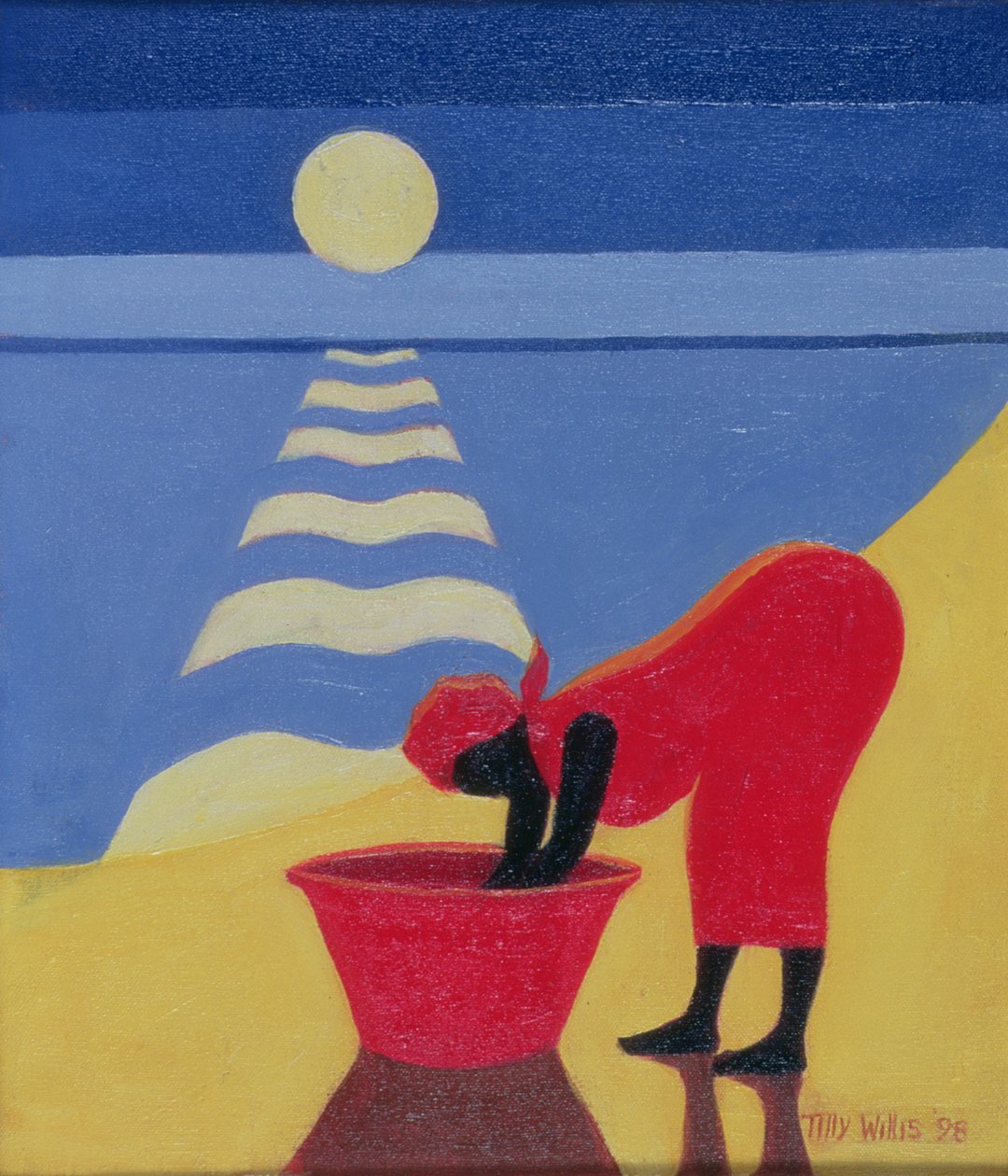 Sulla riva del mare, 1998 da Tilly Willis