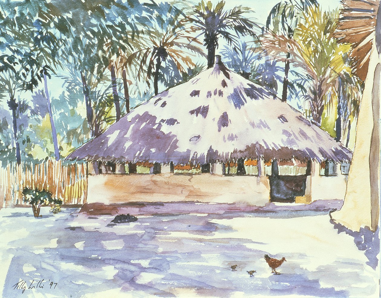 La Rotonda, Senegal, Africa occidentale, 1997 da Tilly Willis