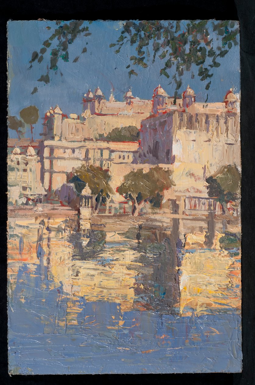 Riflessi del Palazzo della Città di Udaipur da Tim Scott Bolton