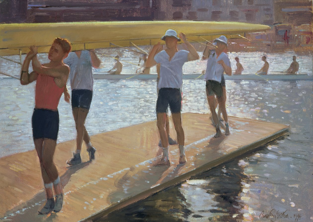 Passeggiata sulla zattera, 1994 da Timothy Easton