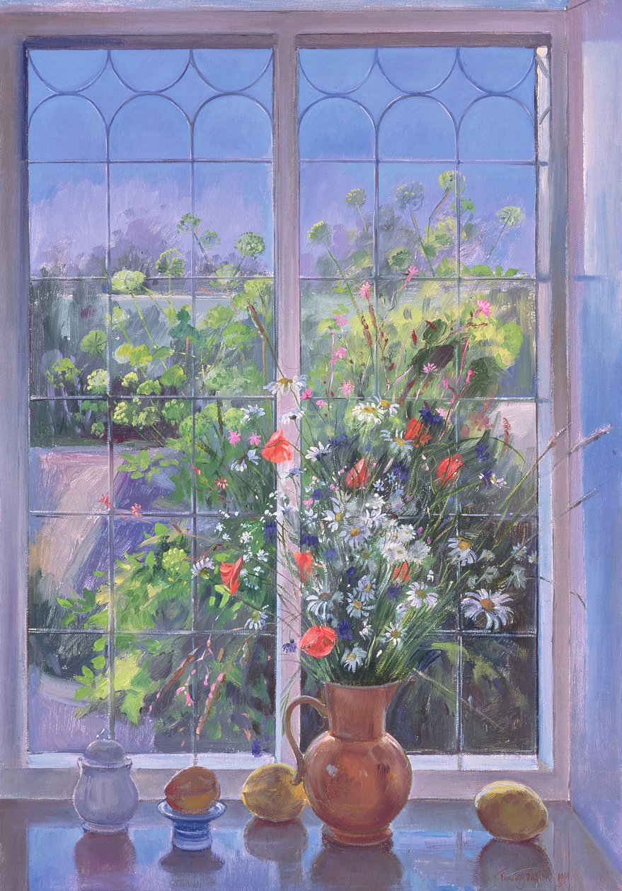 Fiori estivi al crepuscolo, 1990 da Timothy Easton