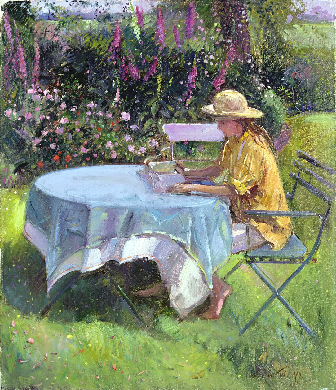 La lettura del mattino, 1992 da Timothy Easton