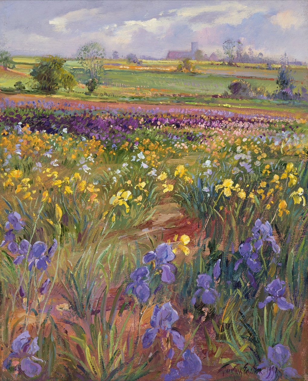 Verso la chiesa di Burgate da Timothy Easton