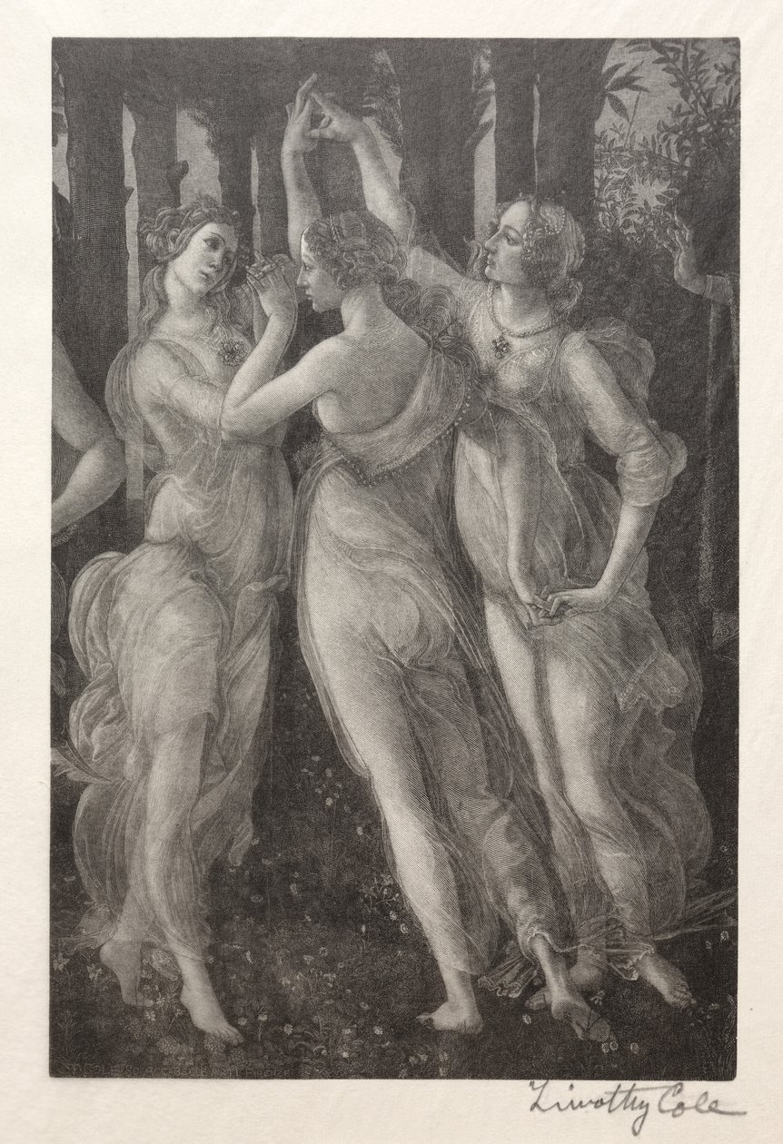 Vecchi maestri italiani: Le tre Grazie, 1888-1892 da Timothy Cole