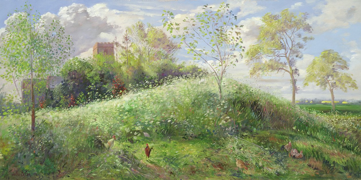 Collina di prezzemolo di mucca, 1991 da Timothy Easton