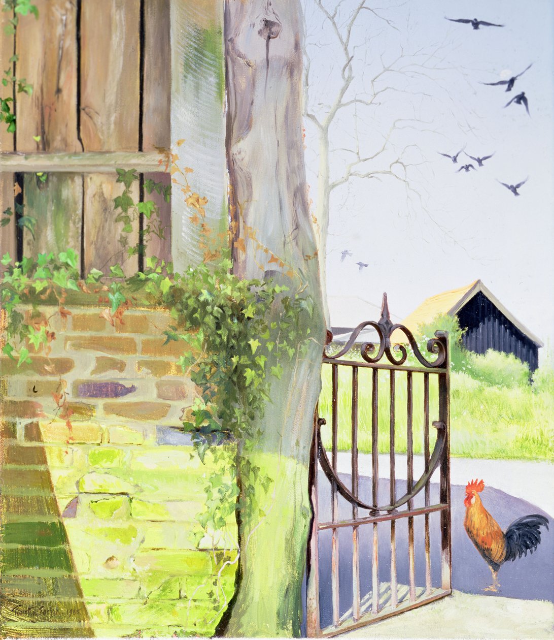 Cancello aperto da Timothy Easton