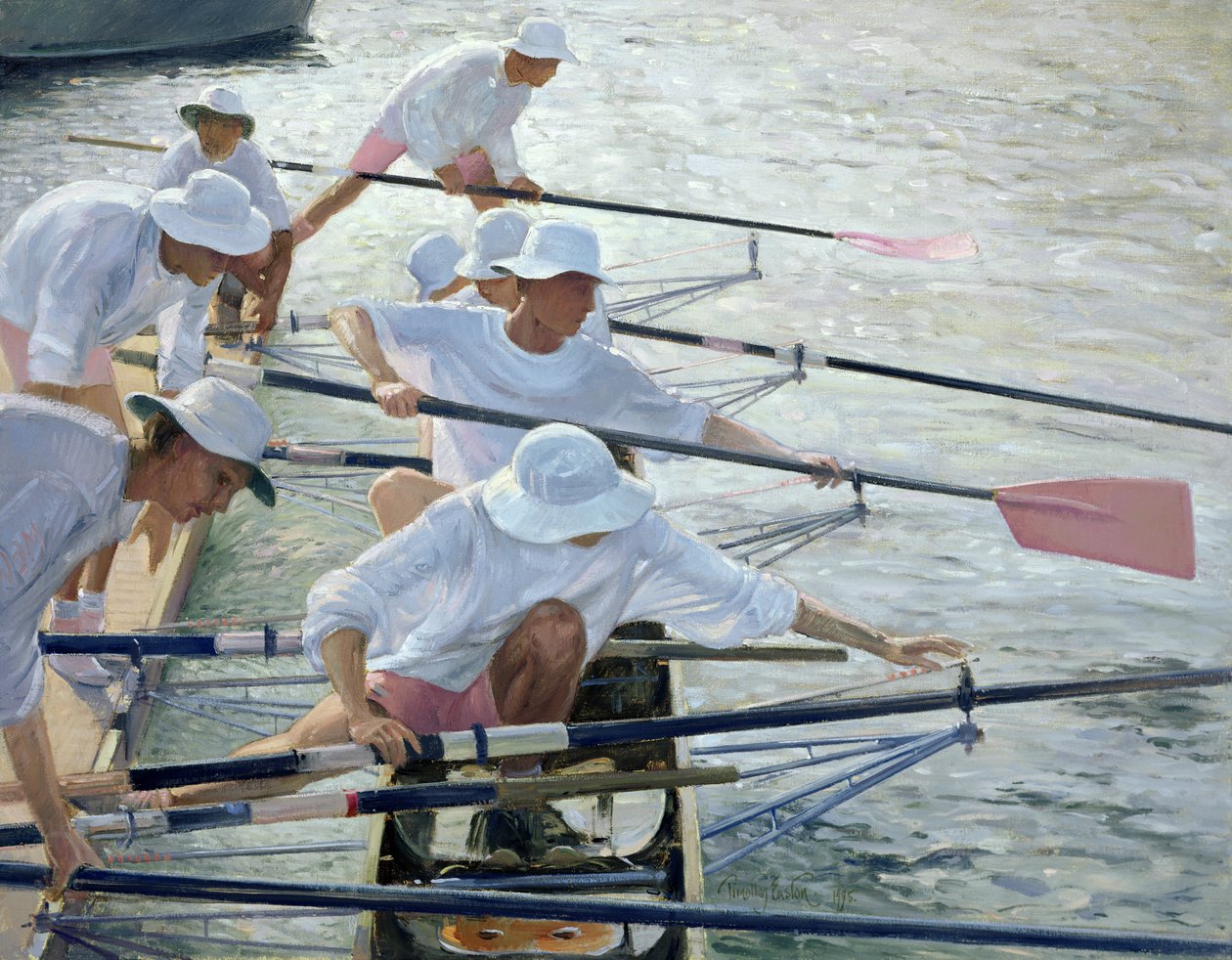Fissaggio dei remi, Henley da Timothy Easton
