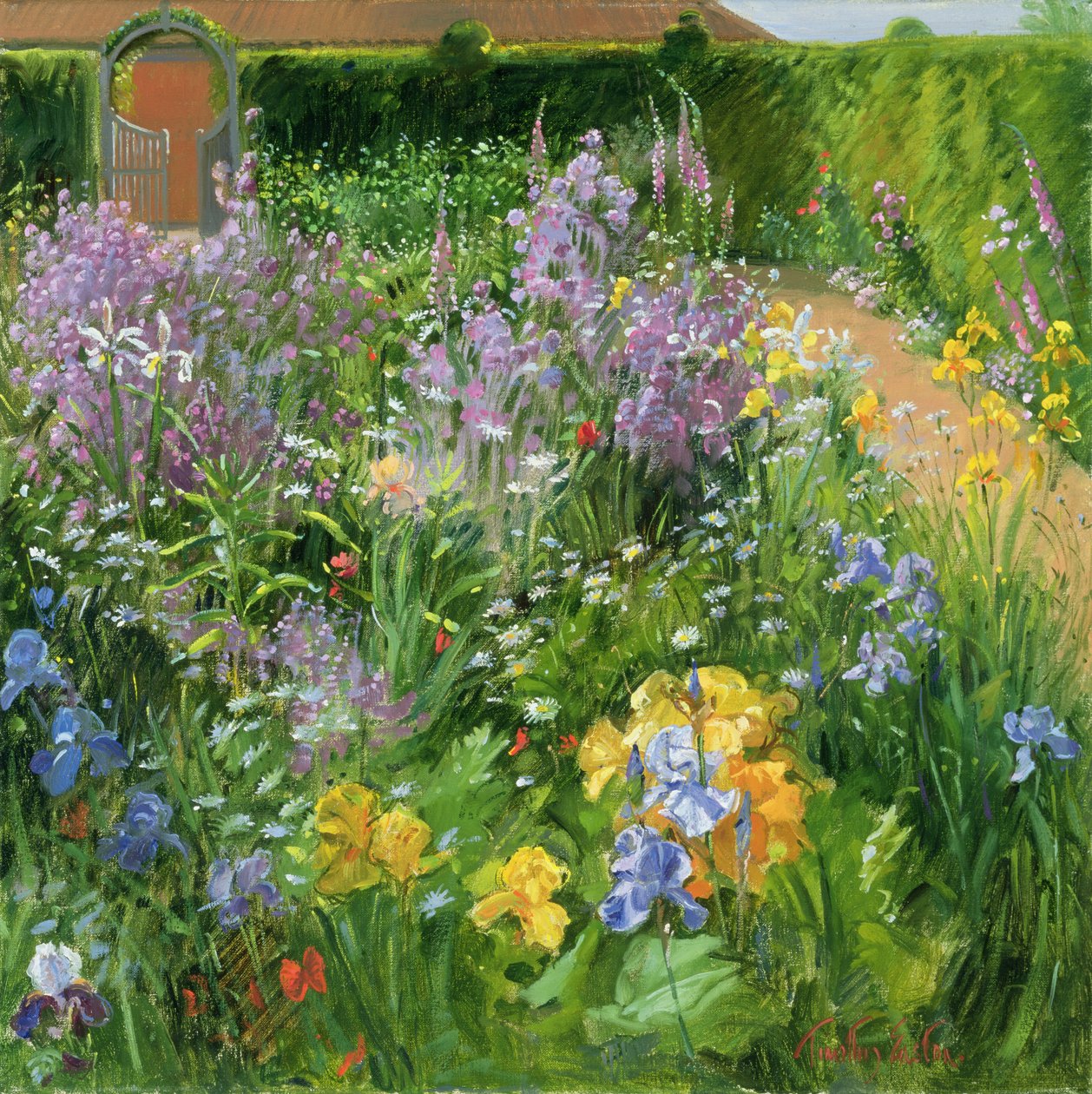 Rucola Dolce, Digitali e Iris, 2000 da Timothy Easton