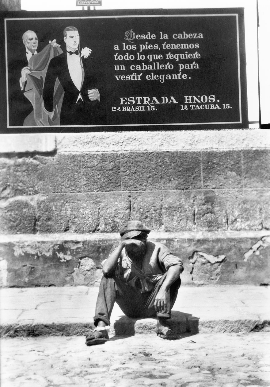 Eleganza e miseria, Città del Messico, 1928 da Tina Modotti