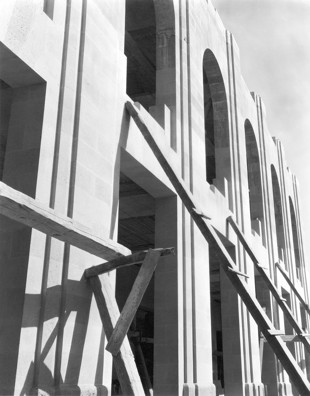 Impalcatura allo stadio, Città del Messico, 1927 da Tina Modotti