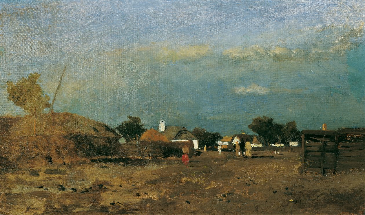 Paesaggio nella Puszta da Tina Blau