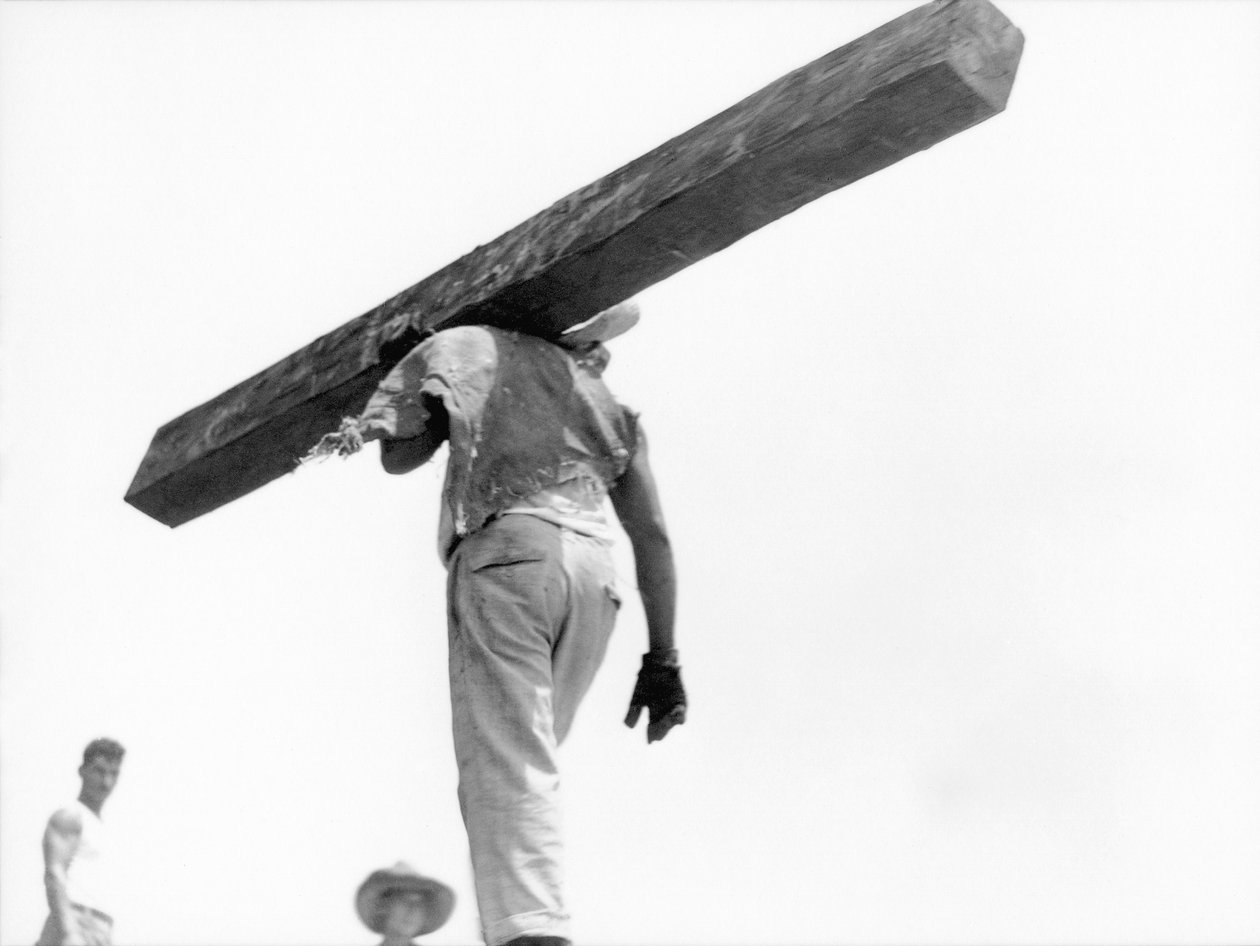 Lavoratore edile, Città del Messico, 1927 da Tina Modotti
