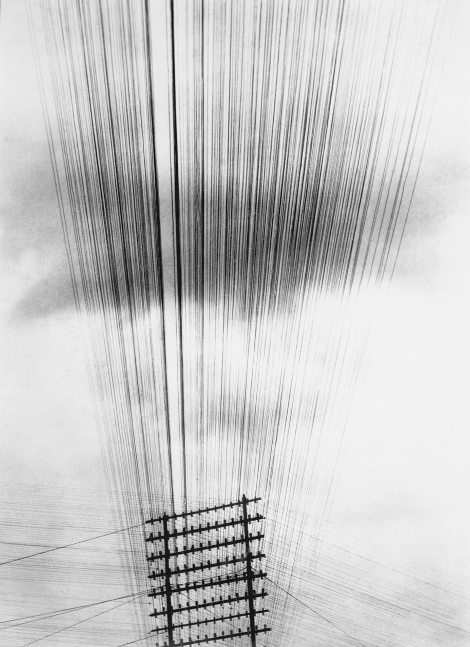 Fili telefonici, Messico, 1925 da Tina Modotti