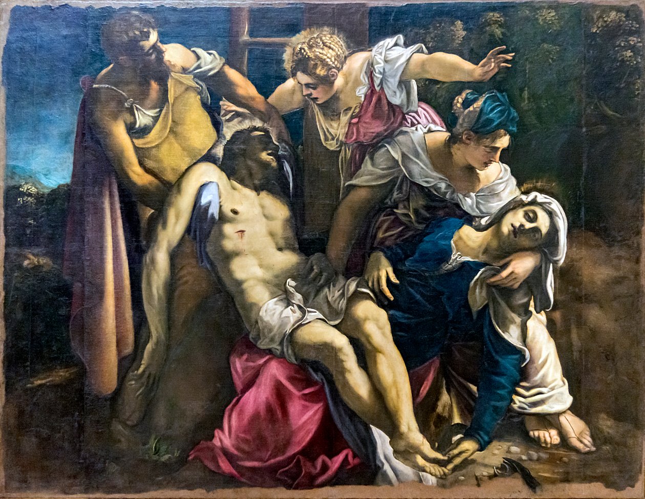 Deposizione di Gesù da Tintoretto