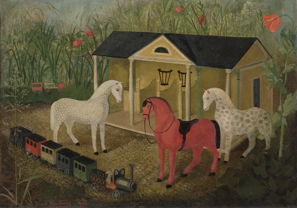 Cavalli e treni da Tirzah Ravilious