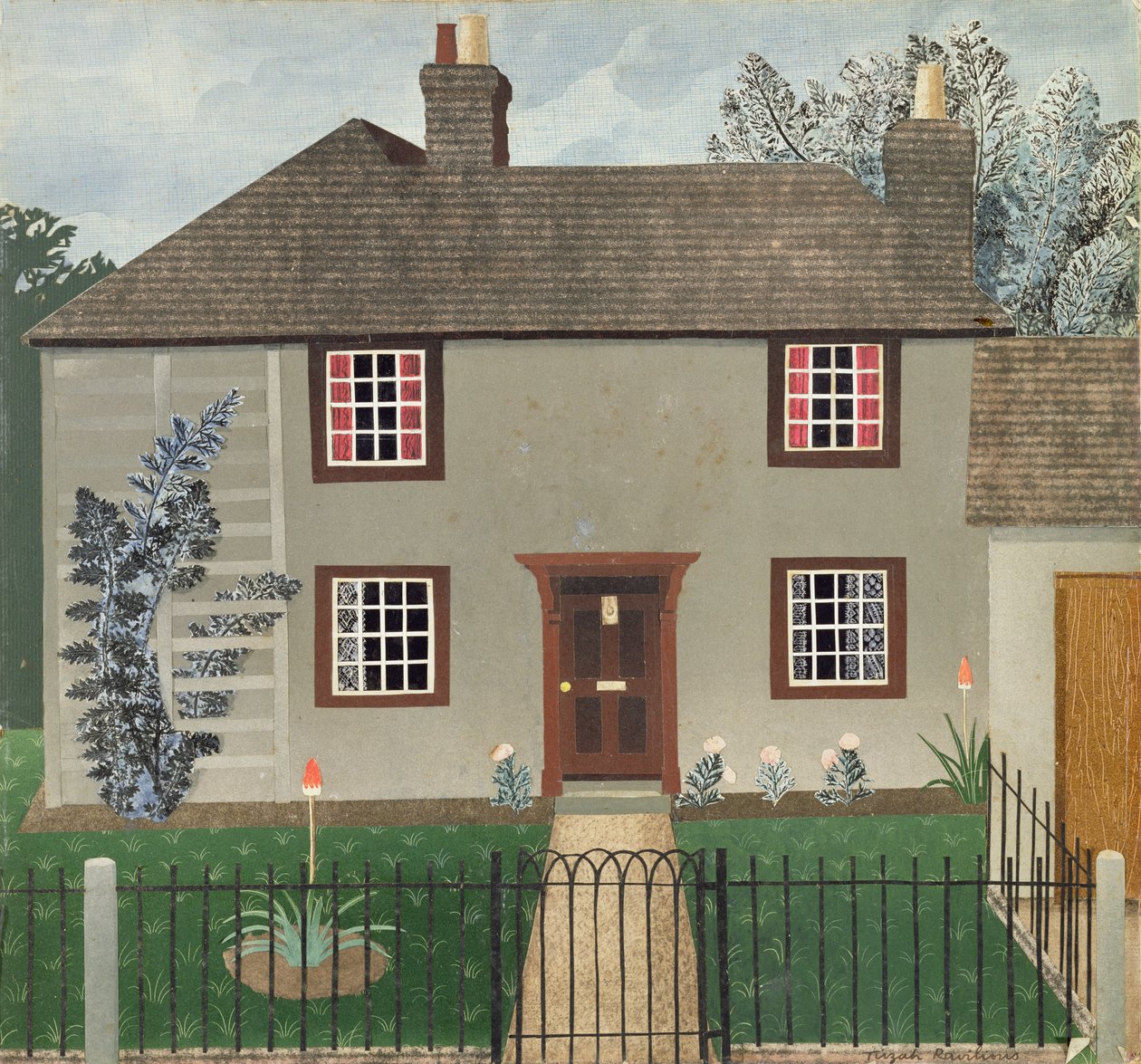 Casa a Great Bardfield da Tirzah Ravilious
