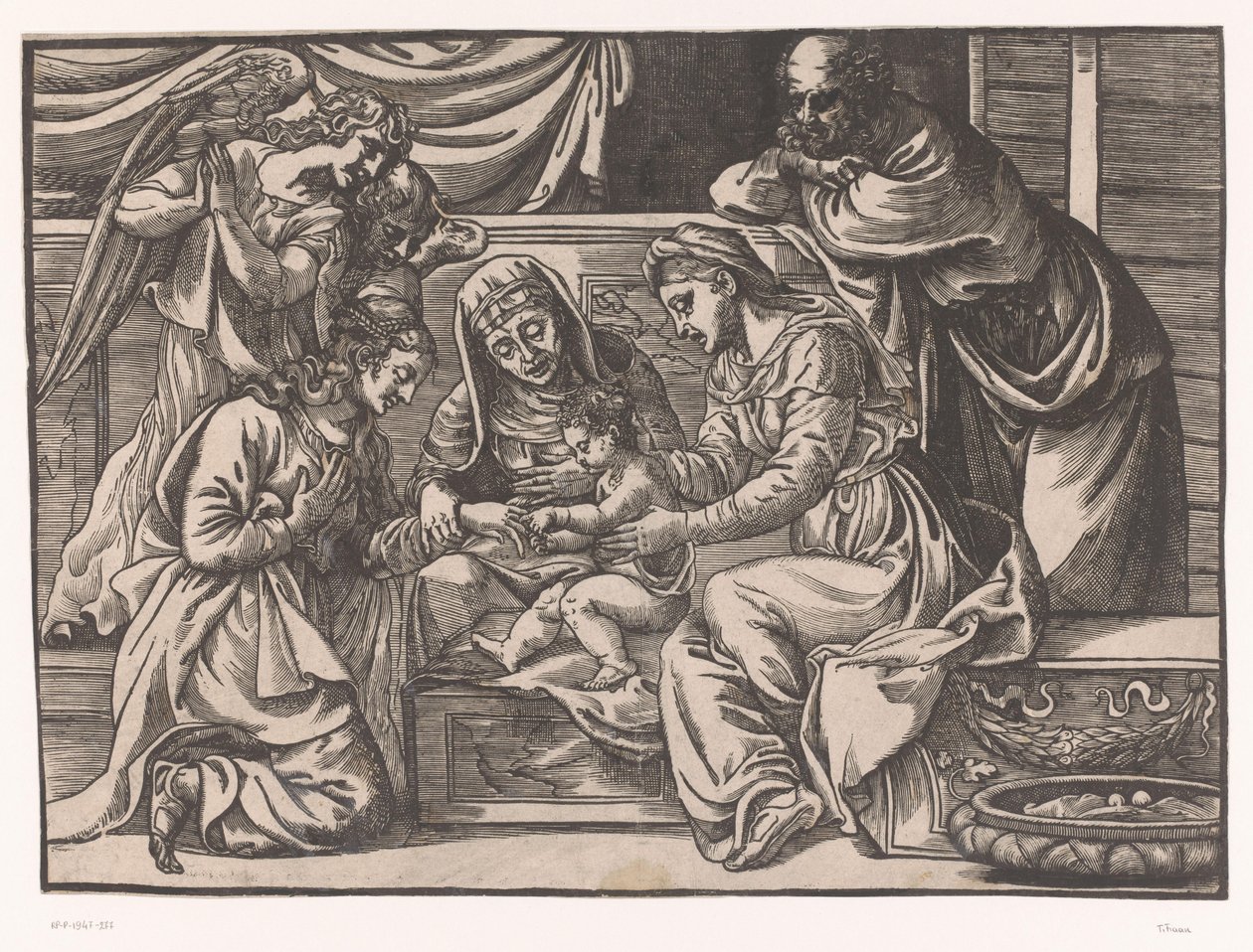 Matrimonio mistico di Santa Caterina da Titiaan