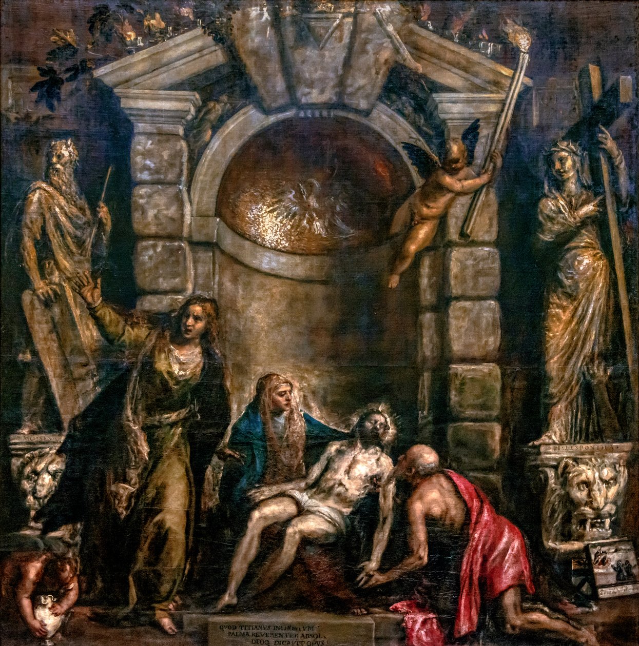 Pietà da Tiziano Vecelli