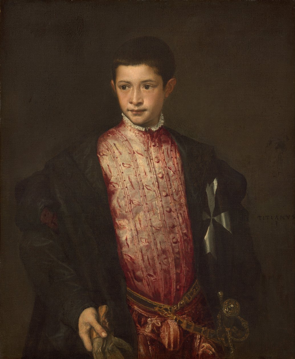 Ranuccio Farnese da Tiziano Vecelli