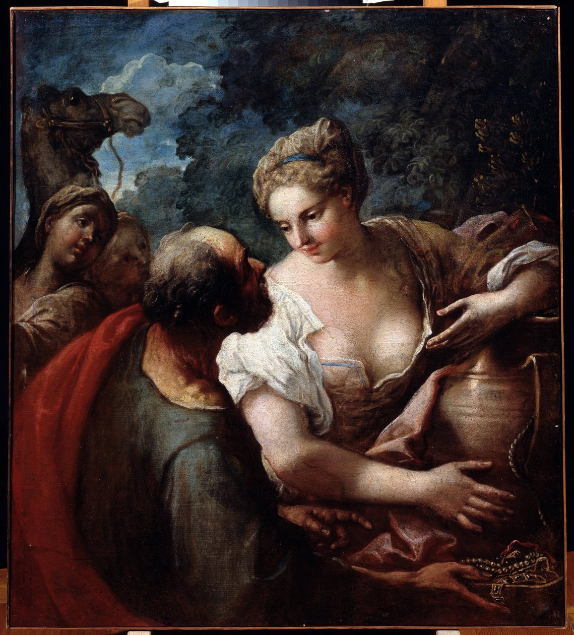 Rebecca al pozzo da Tiziano Vecelli