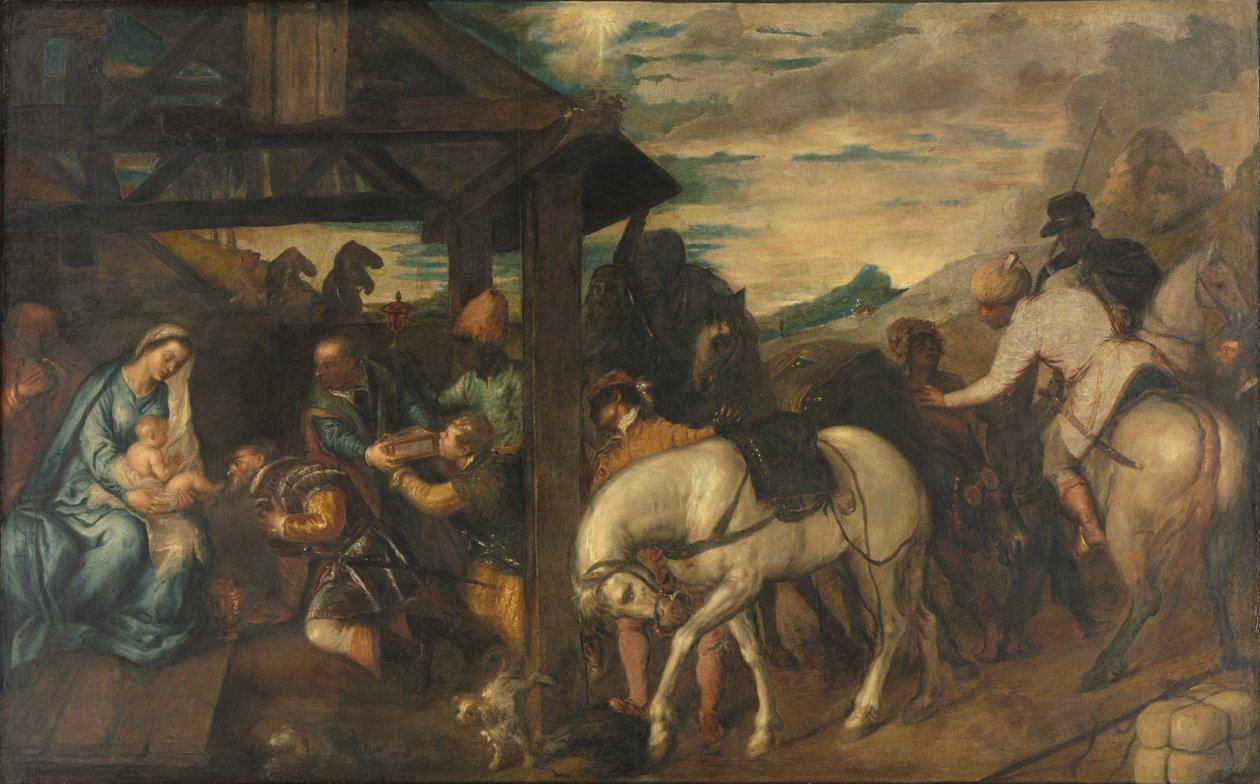 Adorazione dei Magi da Titian