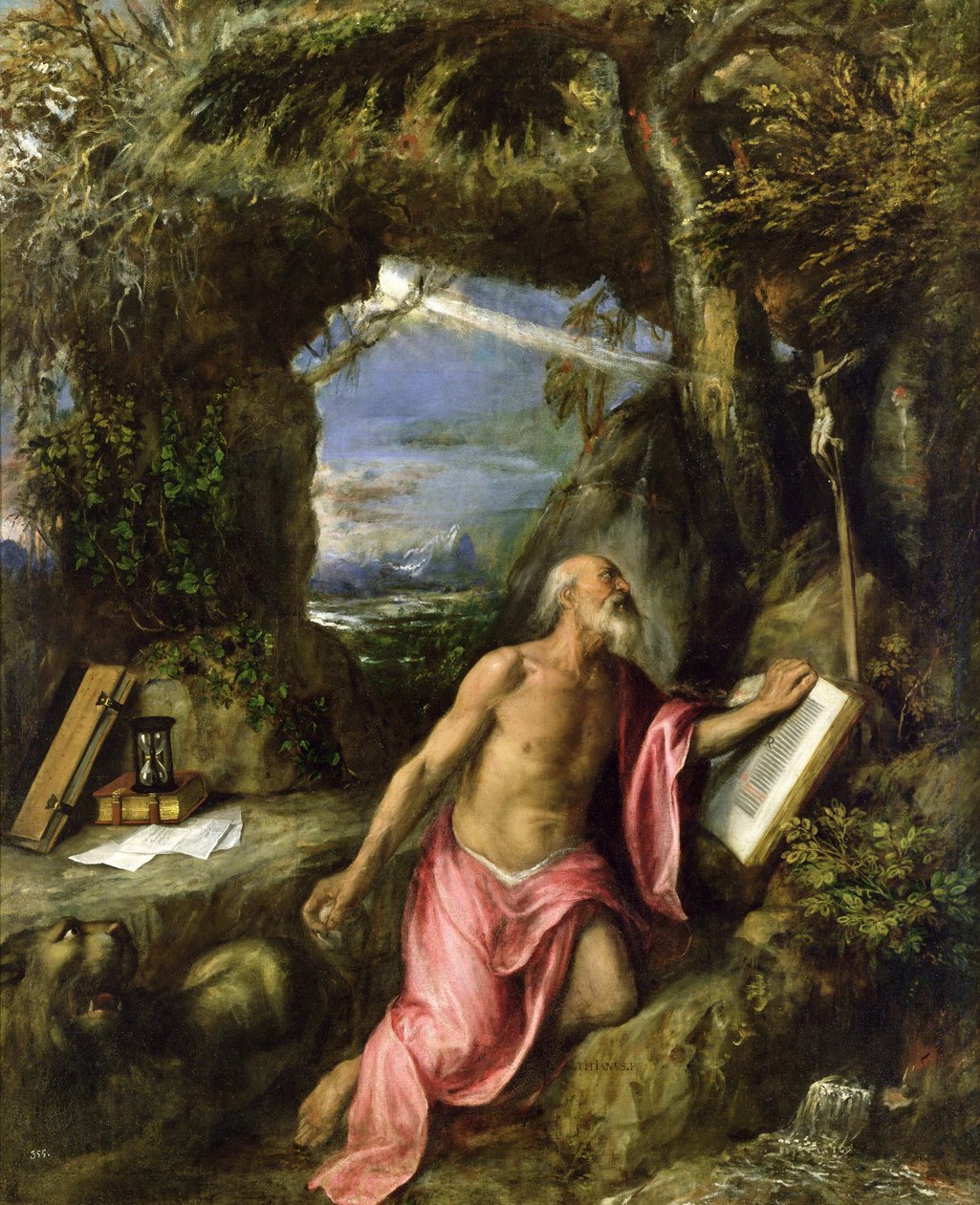 San Girolamo Penitente, ca. 1575 da Titian