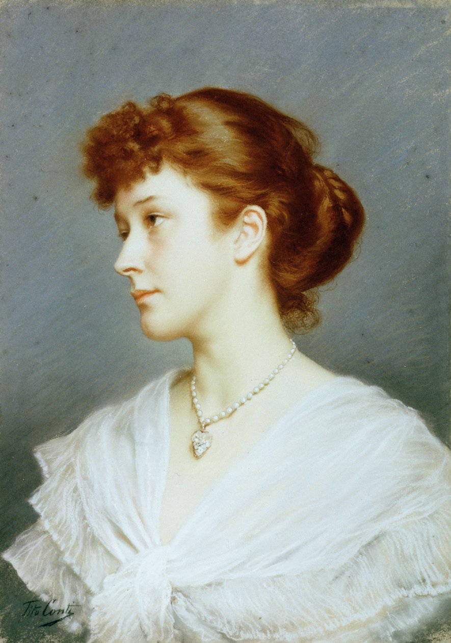 Testa di ragazza da Tito Conti