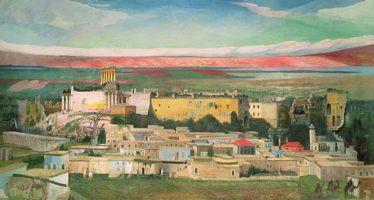 Baalbek, 1906 da Tivadar Kosztka Csontvary