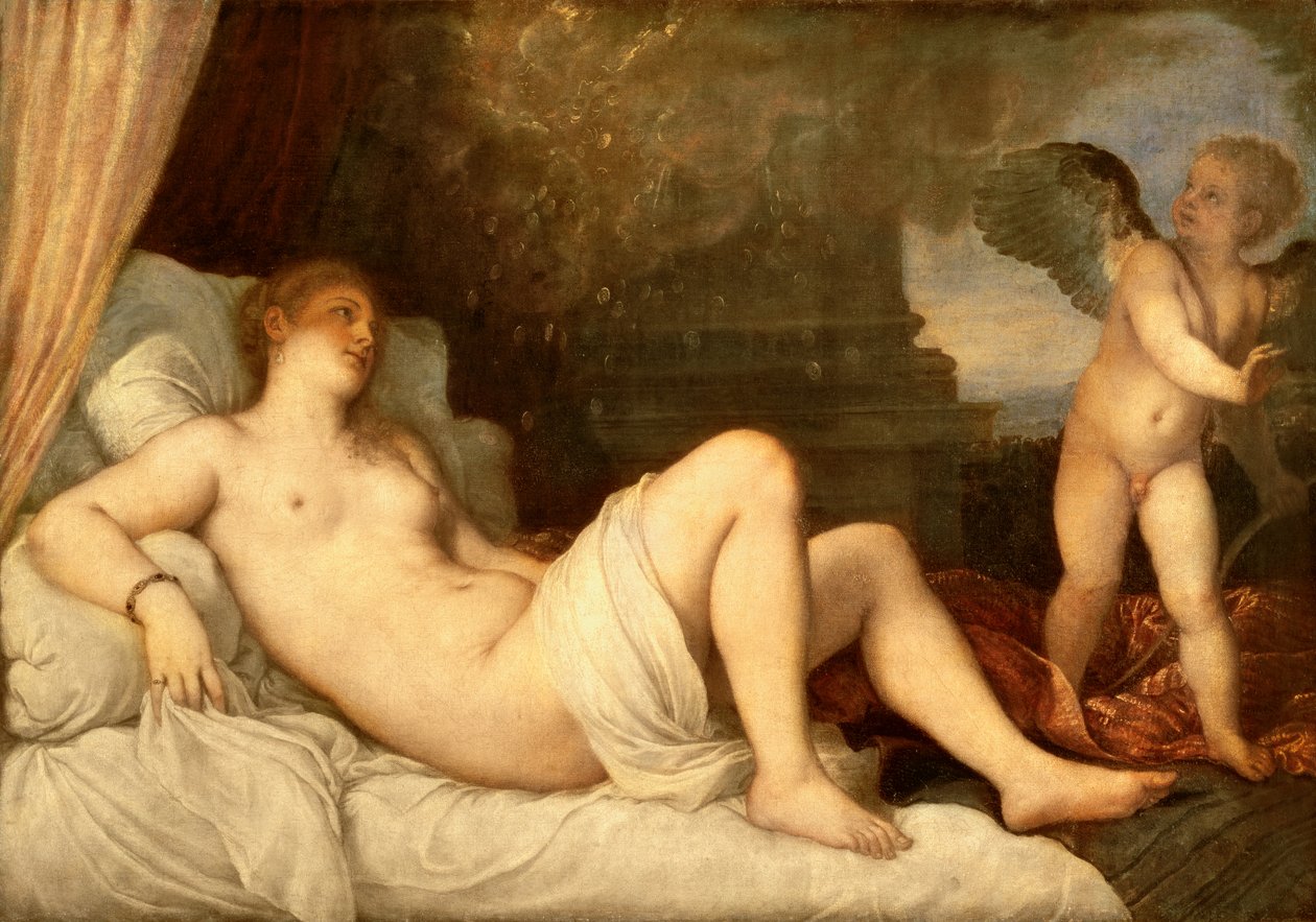 Danae da Tiziano Vecelli