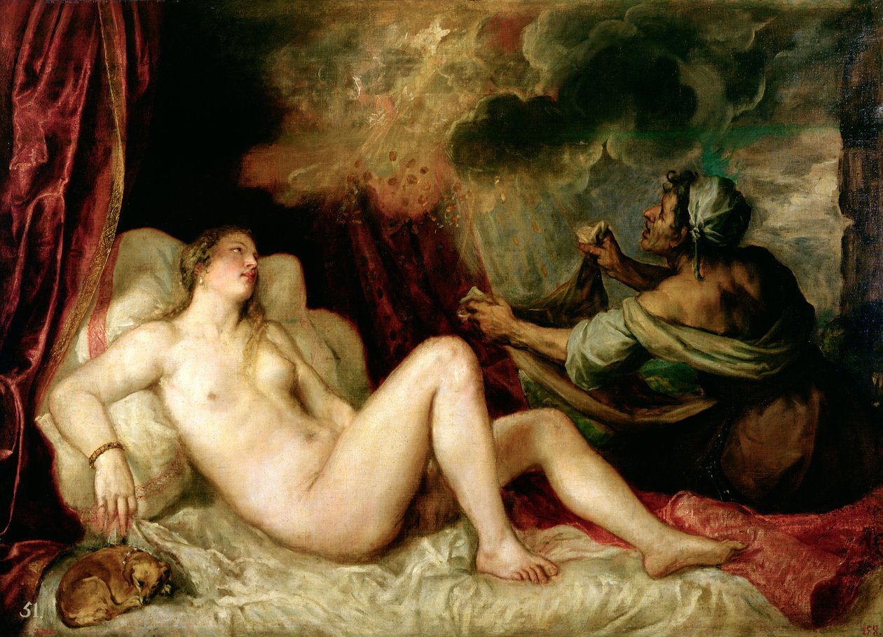 Danae riceve la pioggia d