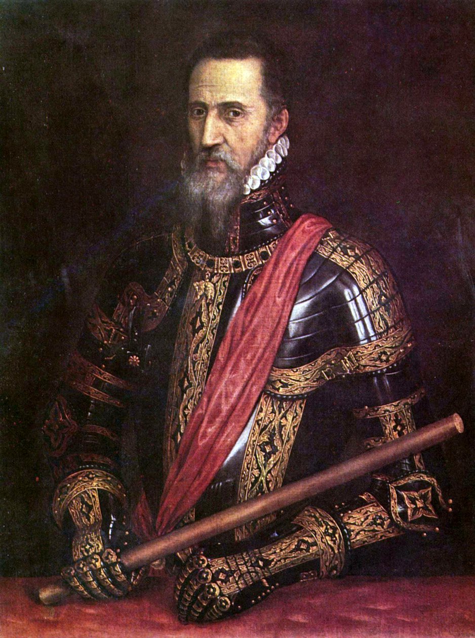 Ritratto di Fernando Álvarez de Toledo da Tiziano Vecelli