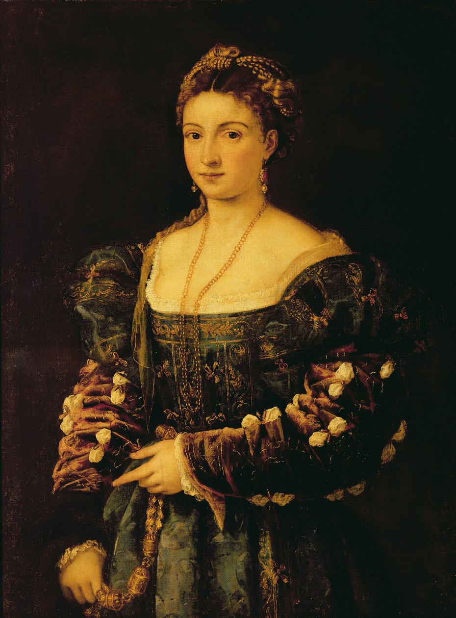 Ritratto di una donna, chiamata La Bella da Tiziano Vecelli