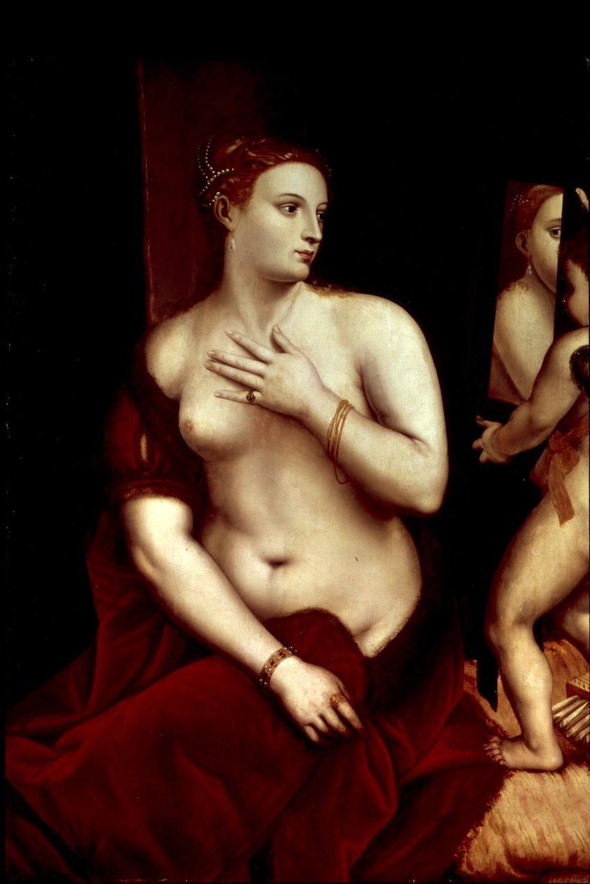 Venere davanti allo specchio da Tiziano Vecelli