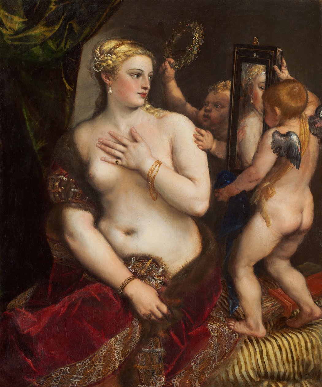 Venere con uno specchio da Tiziano Vecelli