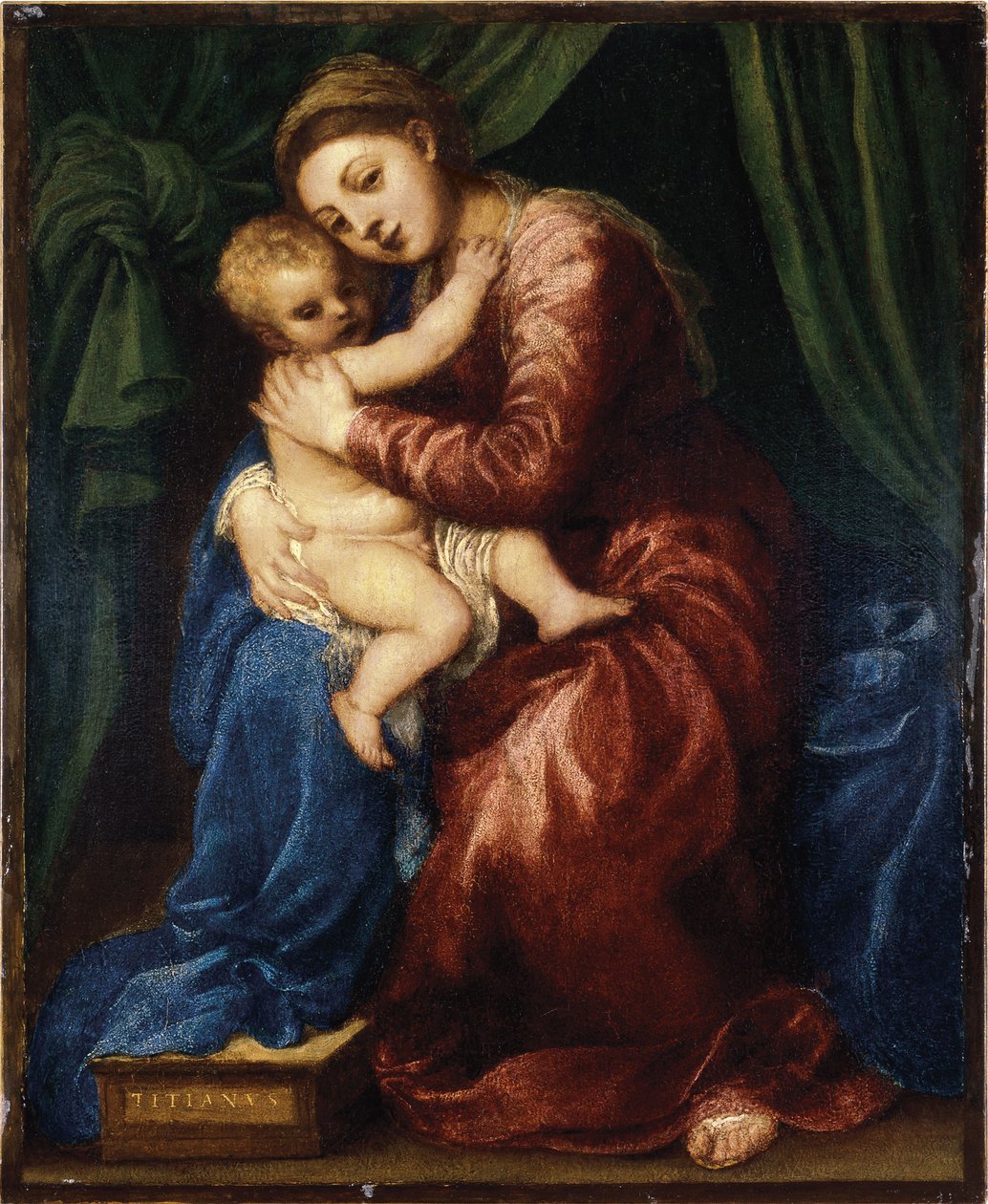 La Vergine e il Bambino da Tiziano Vecelli
