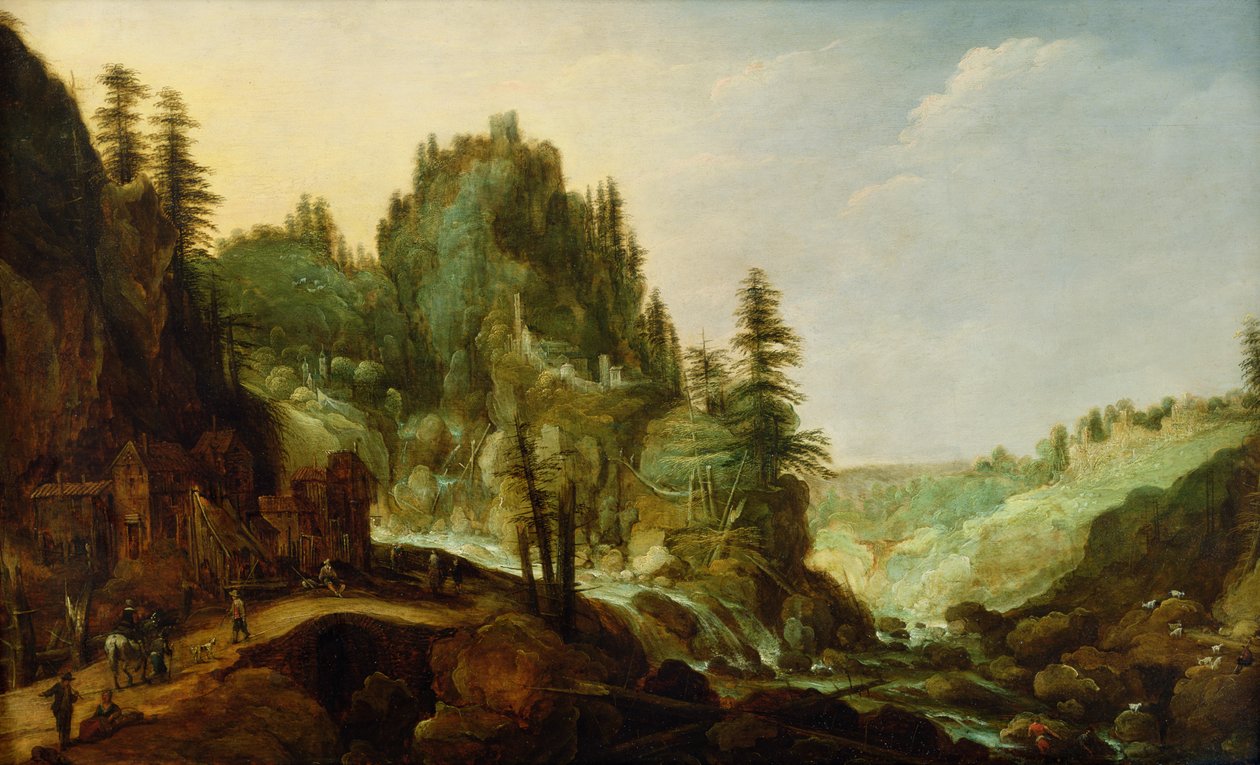 Paesaggio da Tobias Verhaecht