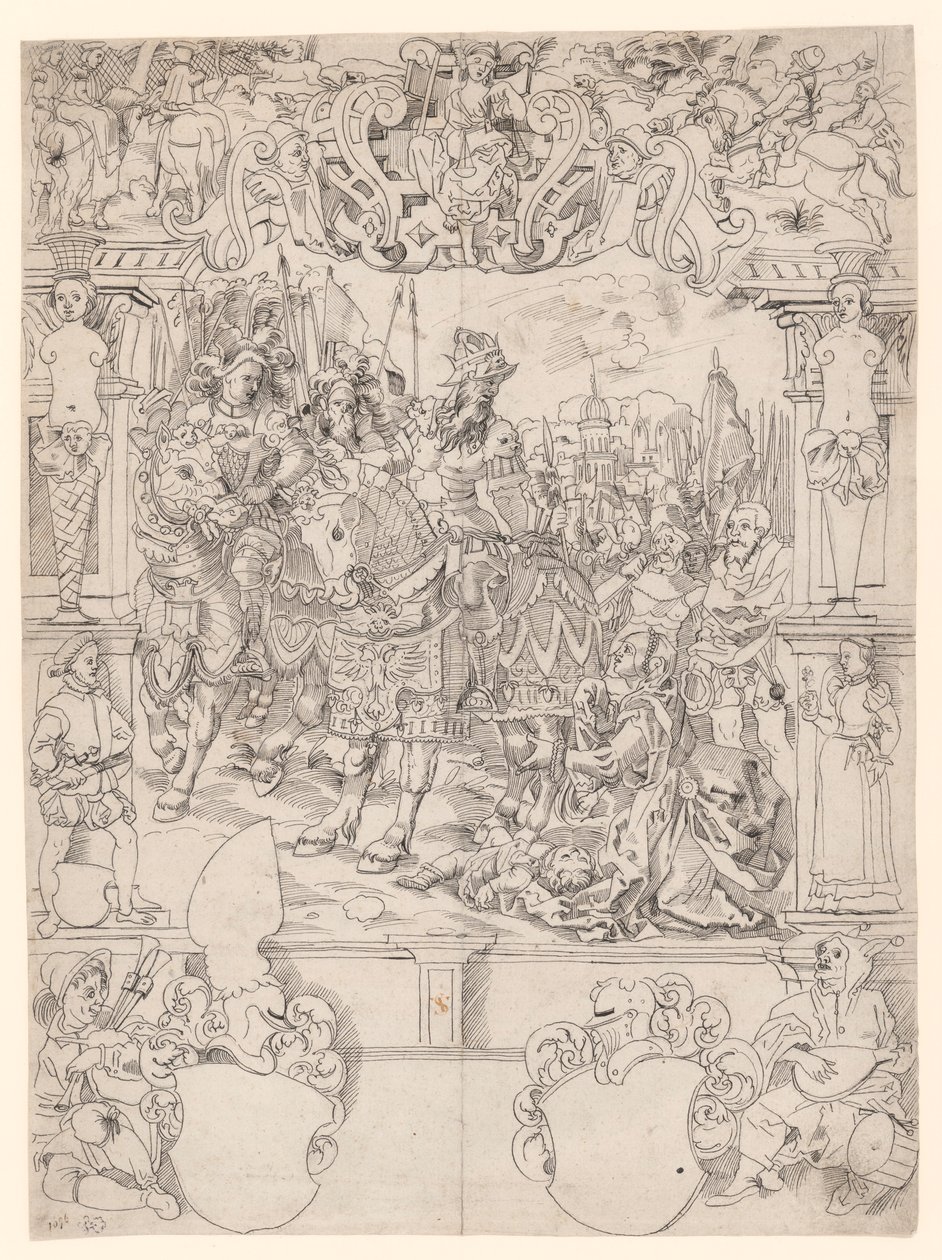 Il governatore imperiale e i suoi abusi da Tobias Stimmer