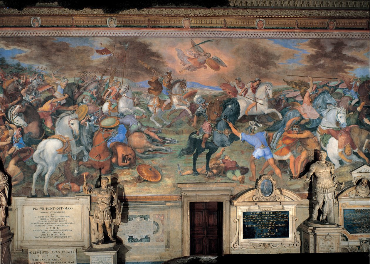 Battaglia del Lago Regillo da Tommaso Laureti