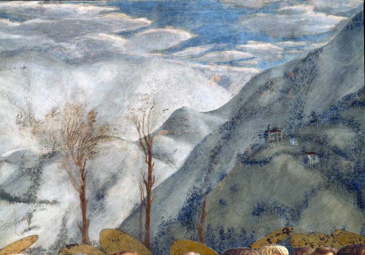 Scena di montagna, Cappella Brancacci da Tommaso Masaccio