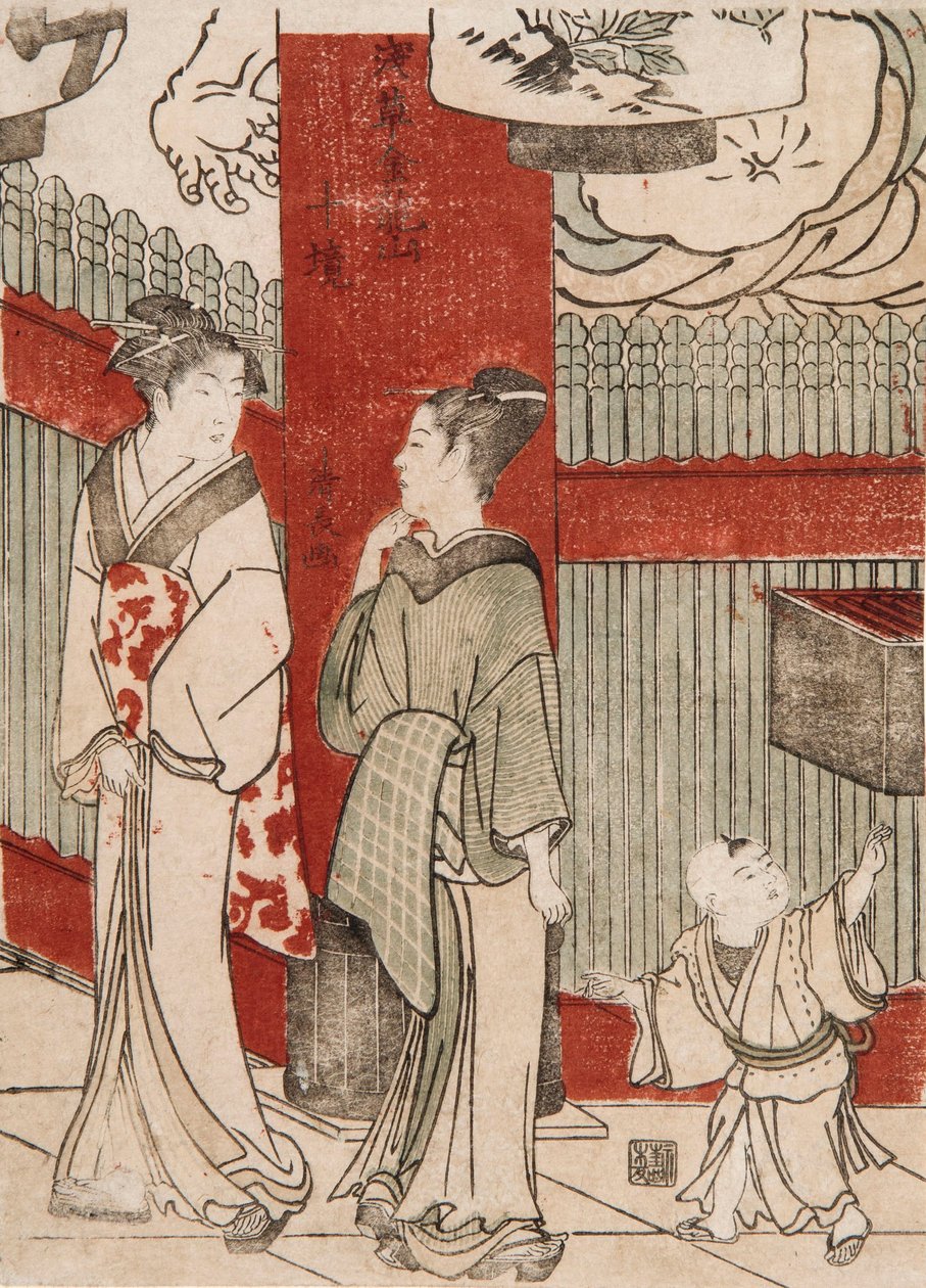 Xilografia da Torii Kiyonaga