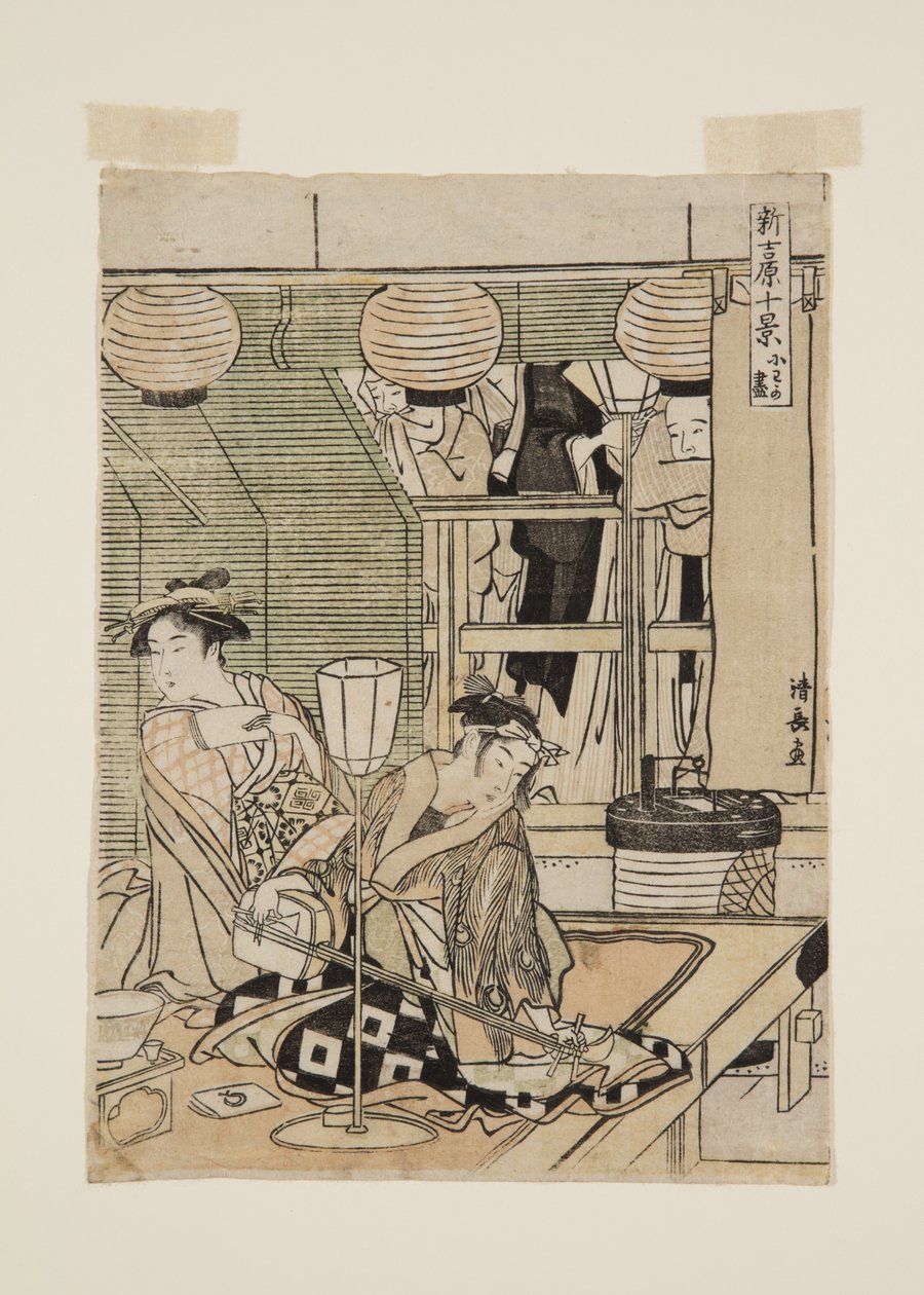 (stampa xilografica a colori) da Torii Kiyonaga