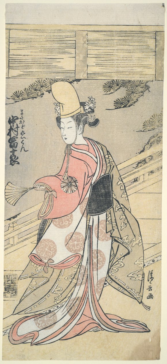 Attore Nakamura Tomijūrō da Torii Kiyonaga