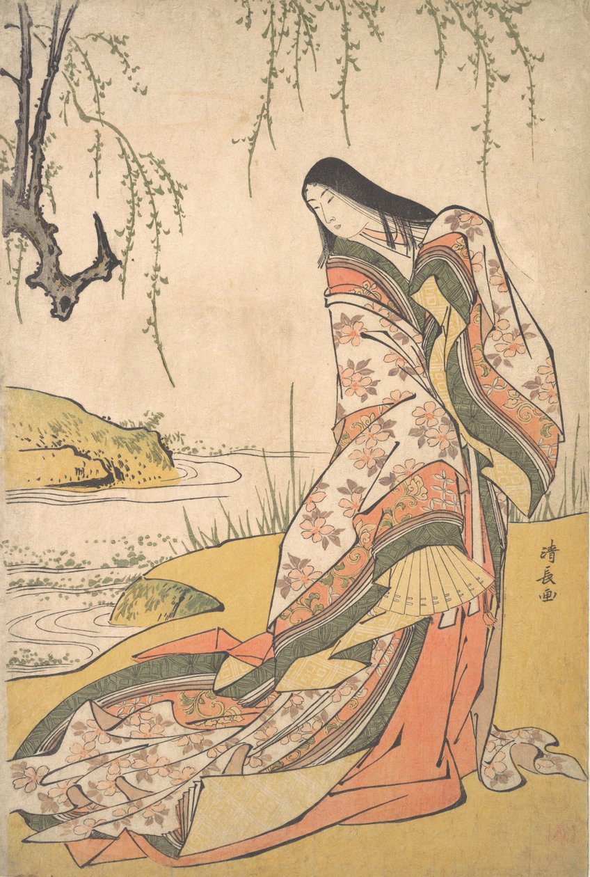 Kanjo: Una dama di corte da Torii Kiyonaga