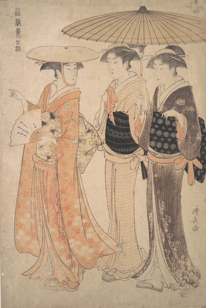 La passeggiata da Torii Kiyonaga