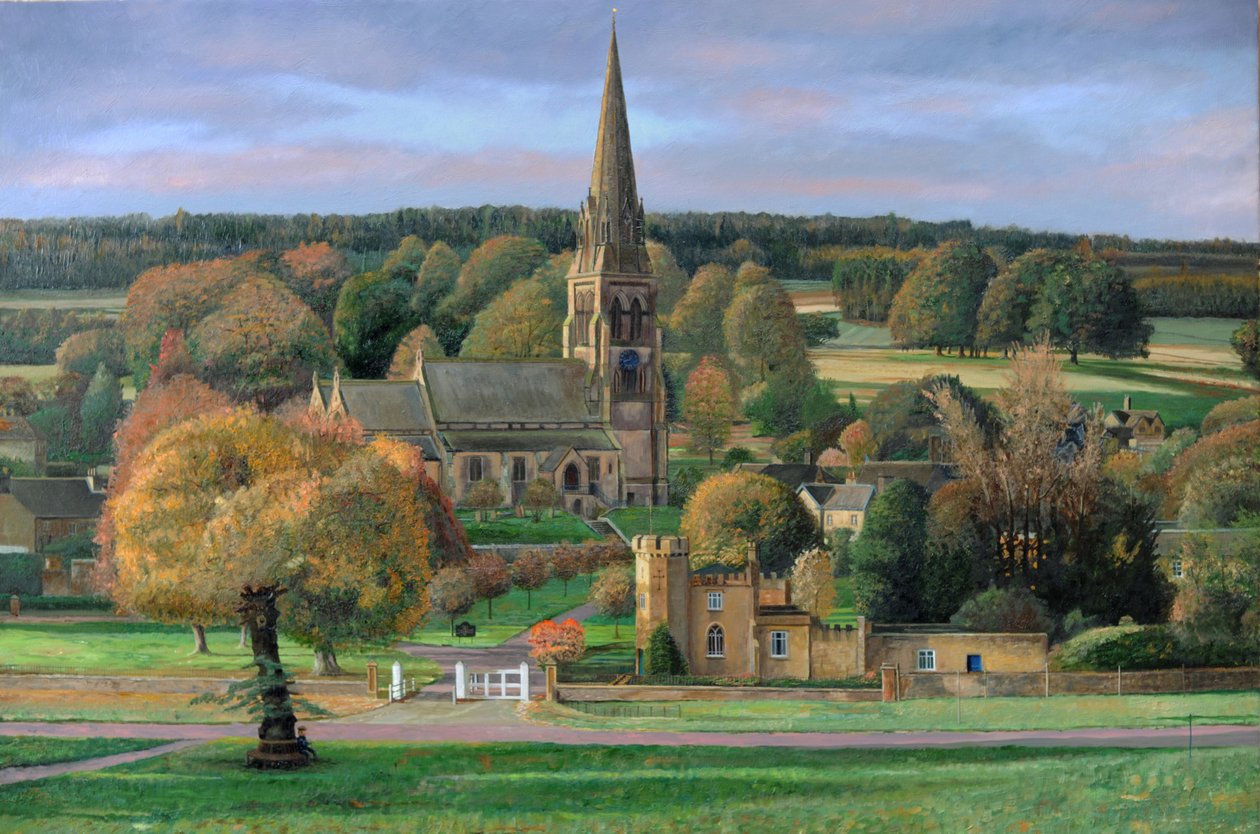 Edensor, Chatsworth Park, Derbyshire, 2009 da Trevor Neal
