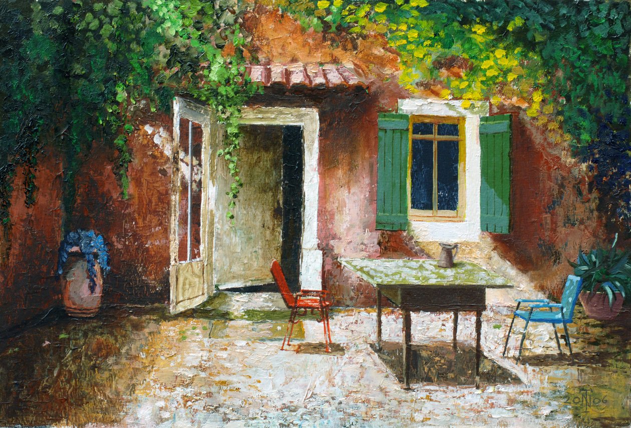 Patio Francese, 2006 da Trevor Neal