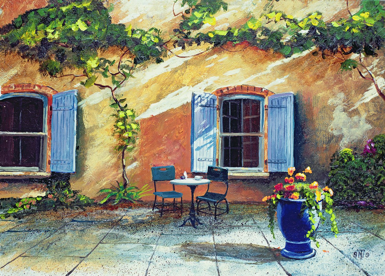 Finestre con persiane, Provenza, Francia, 1999 da Trevor Neal