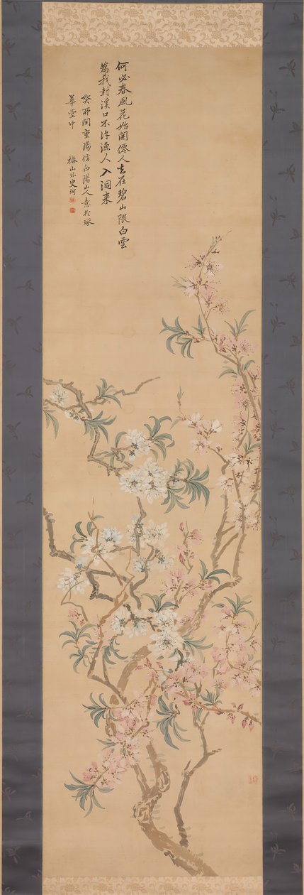 Fiori di Pesco Rossi e Bianchi da Tsubaki Chinzan