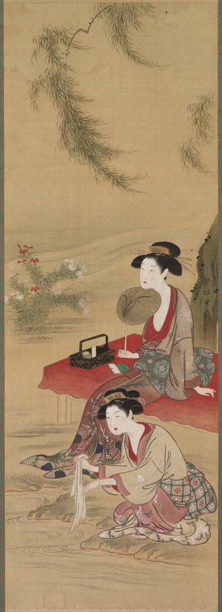 Sotto il salice da Tsukioka Sessai